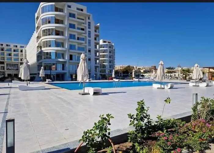 Hurghada-scandic Resort-the Diamond Of Scandic -sea Veiw&sandy Just Downstairs Üdülőközpont